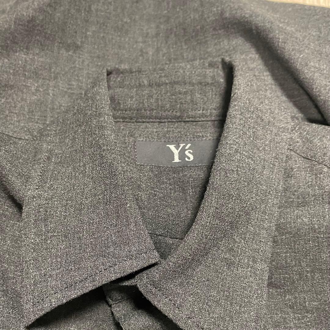 Y's ロングシャツ黒　M