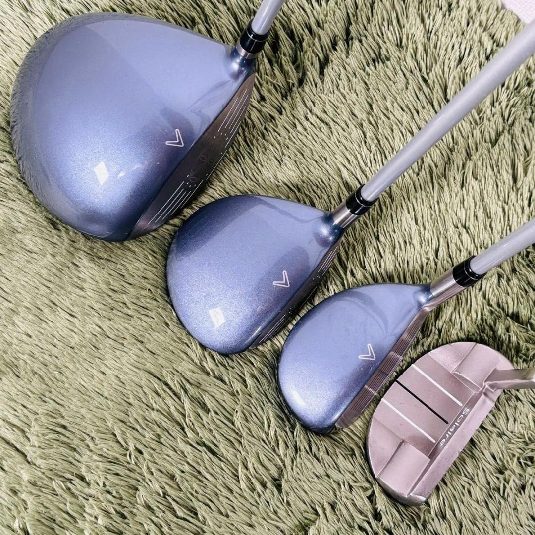 キャロウェイ ソレイル 8本セット レディースゴルフ 初心者 入門 大人気 現行