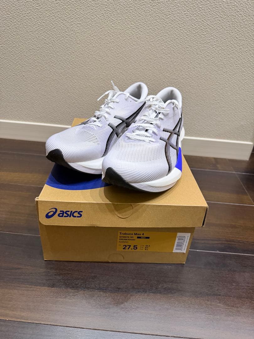 ASICS マジックスピード5 27.5cm ホワイト