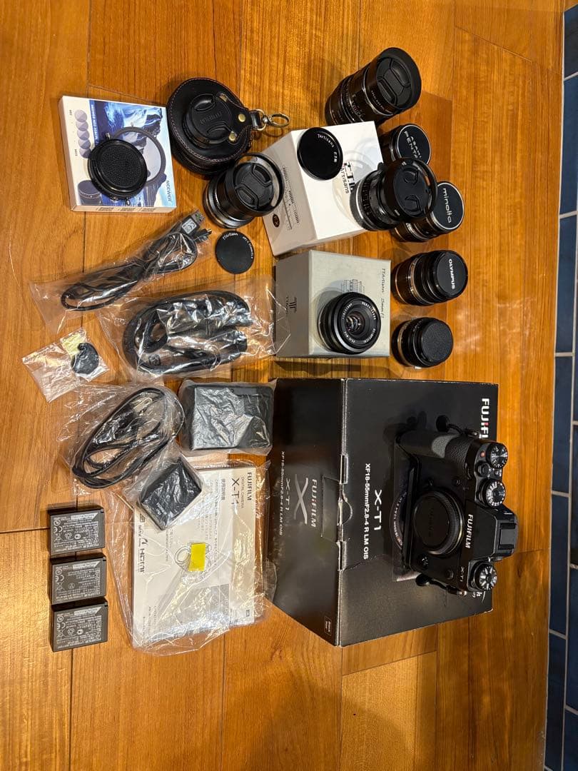 FUJIFILM X-T1 その他、マニュアルレンズ　セット販売