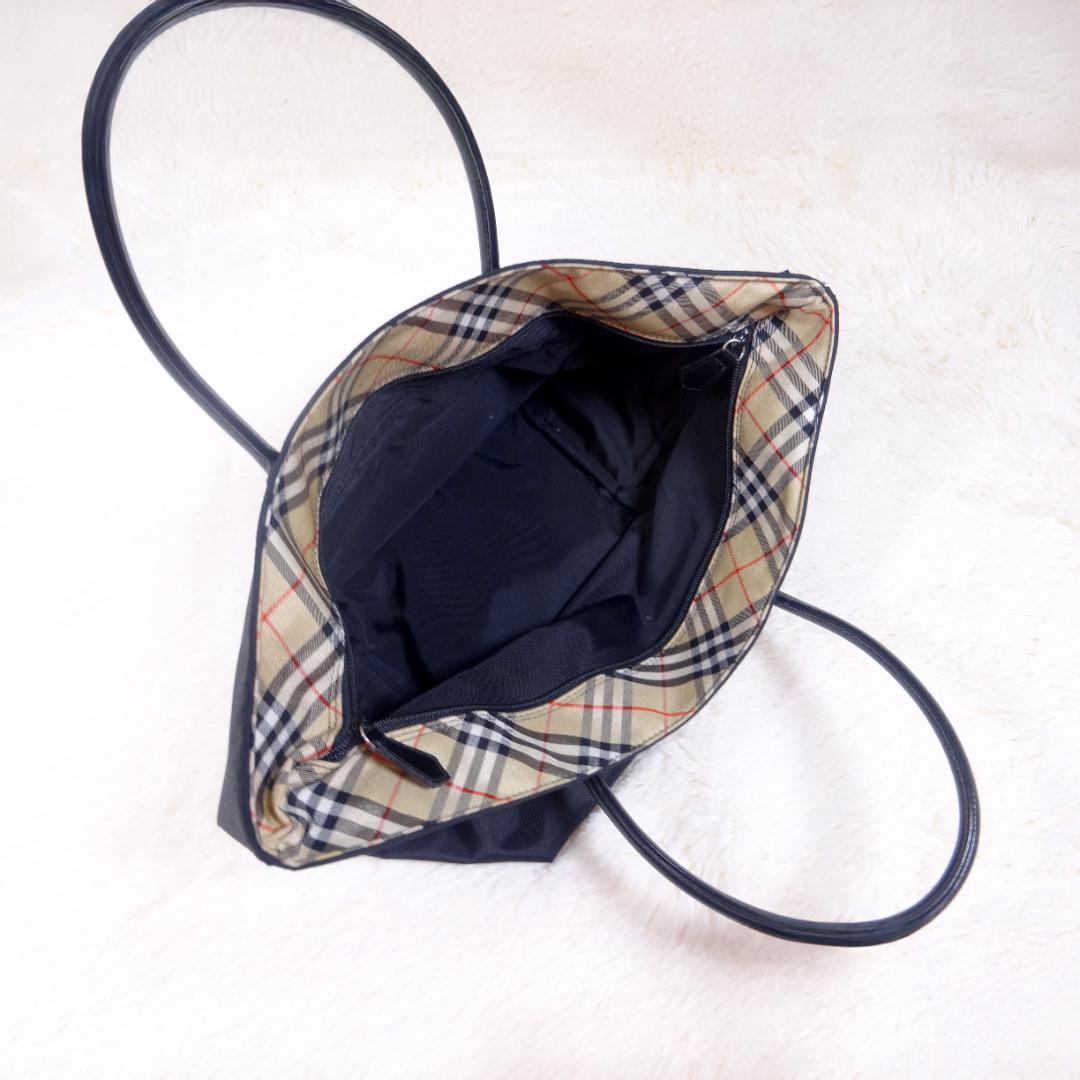 【ほぼ未使用品】✨BURBERRY ブルーレーベル 内ノバチェック ミニトート✨