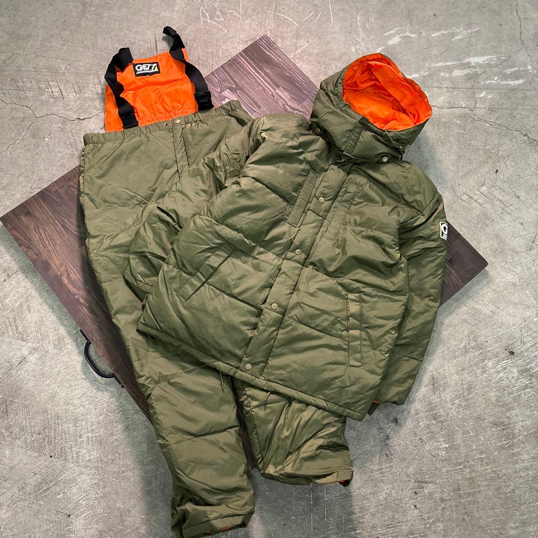 7W1 スノージャケット×ジャンプスーツ　セットアップ　ダウン　古着