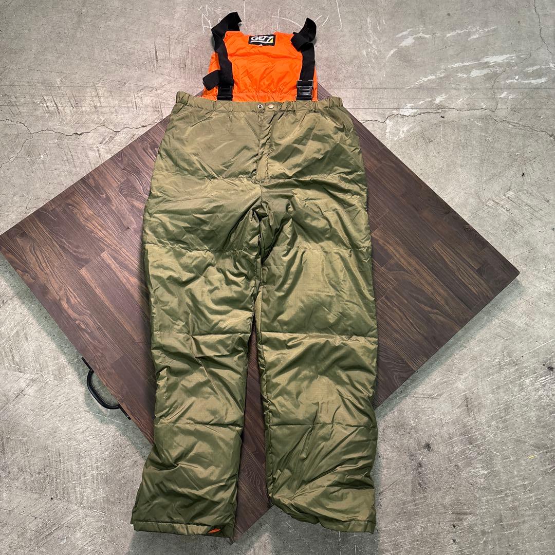 7W1 スノージャケット×ジャンプスーツ　セットアップ　ダウン　古着