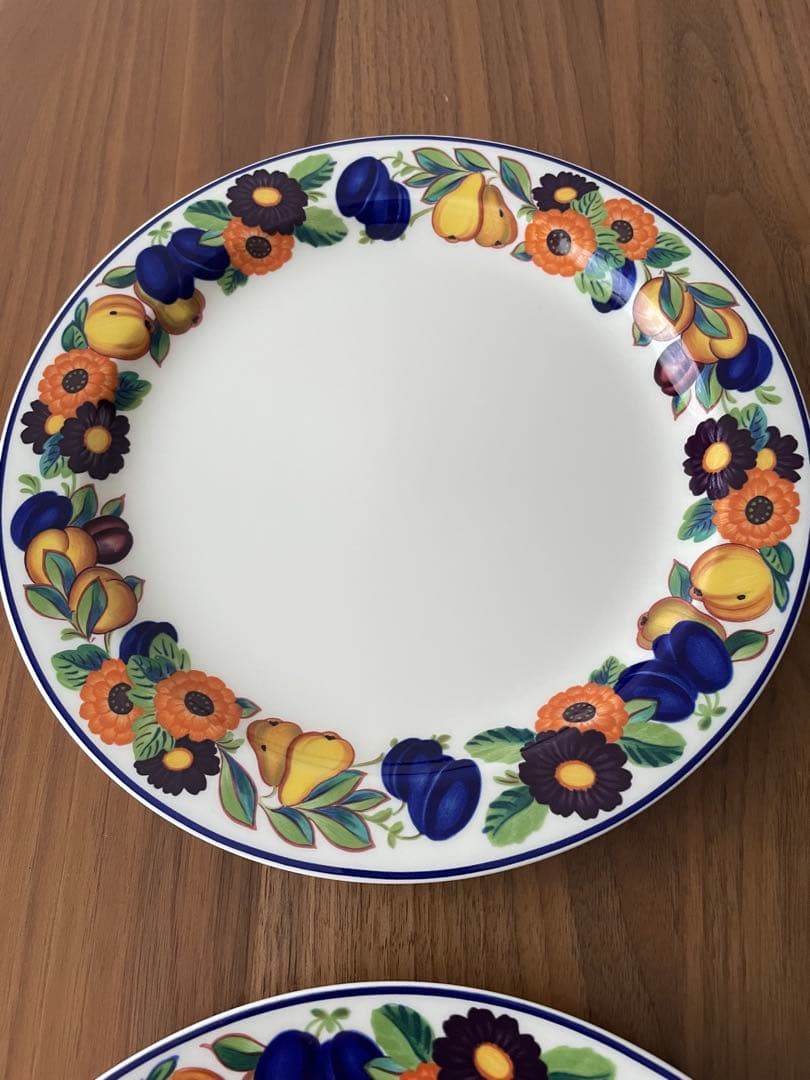 rin⭐︎ロイヤルコペンハーゲン ゴールデンサマープレート 26.5cm4枚