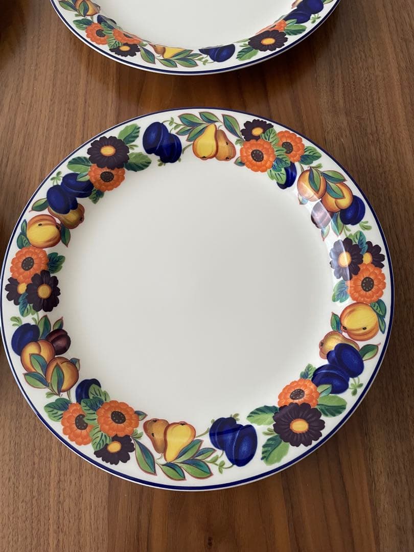 rin⭐︎ロイヤルコペンハーゲン ゴールデンサマープレート 26.5cm4枚