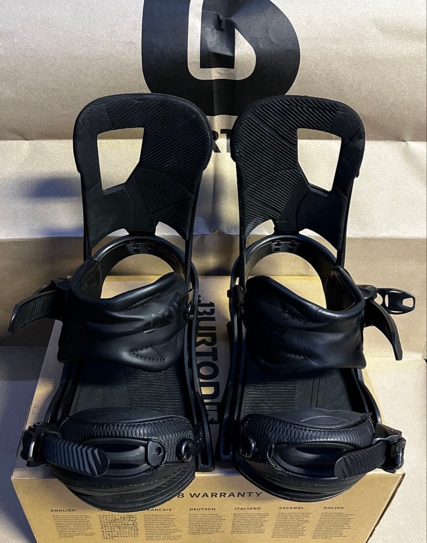 BURTON ビンディング Cartel Black メンズ　サイズM カーテル