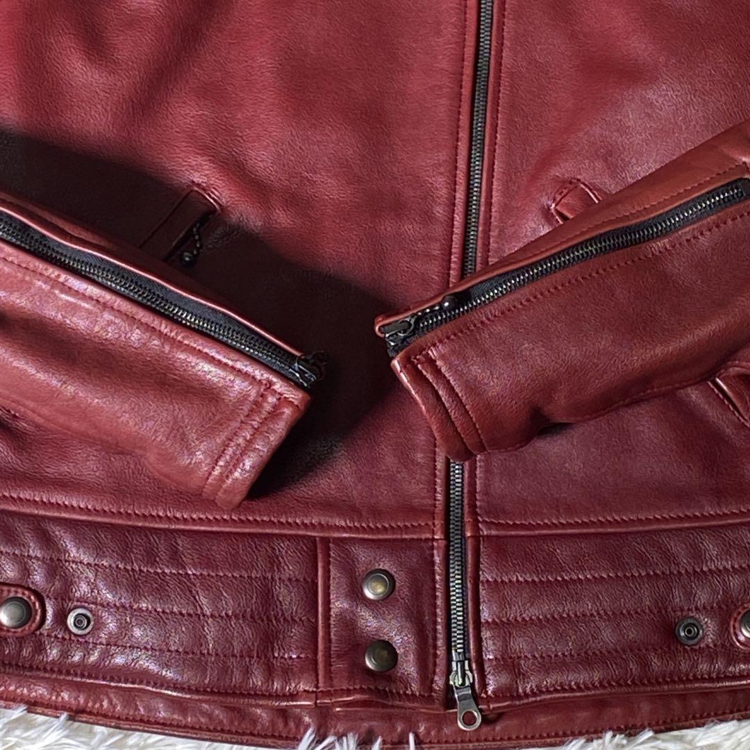 美品　KADOYA カドヤ MR-LOADED レザージャケット　ライダース