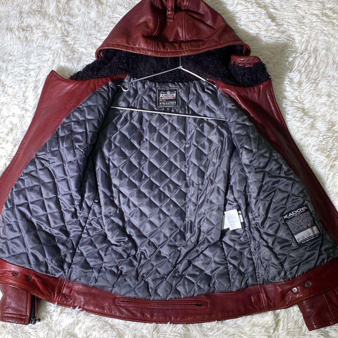 美品　KADOYA カドヤ MR-LOADED レザージャケット　ライダース