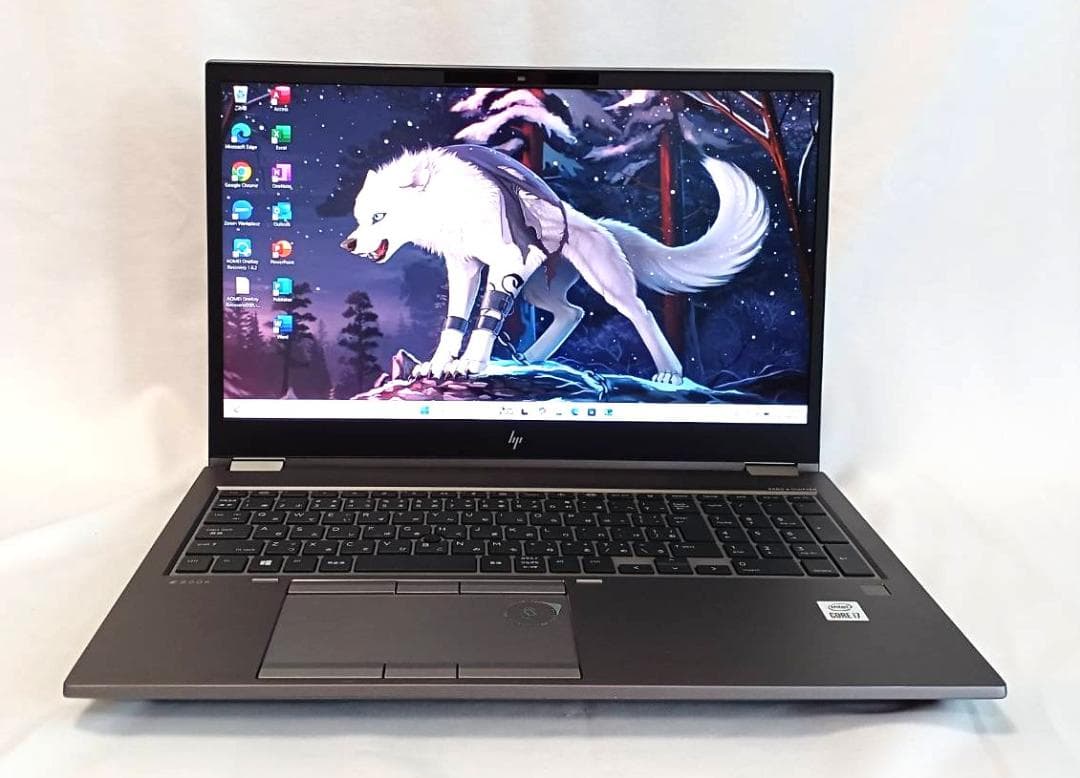 超美品 HP ZBook Fury 15 G7 i7 QuadroT1000搭載