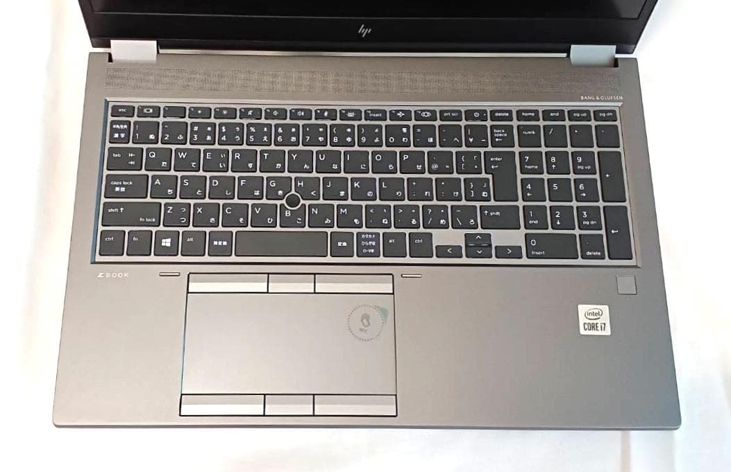 超美品 HP ZBook Fury 15 G7 i7 QuadroT1000搭載