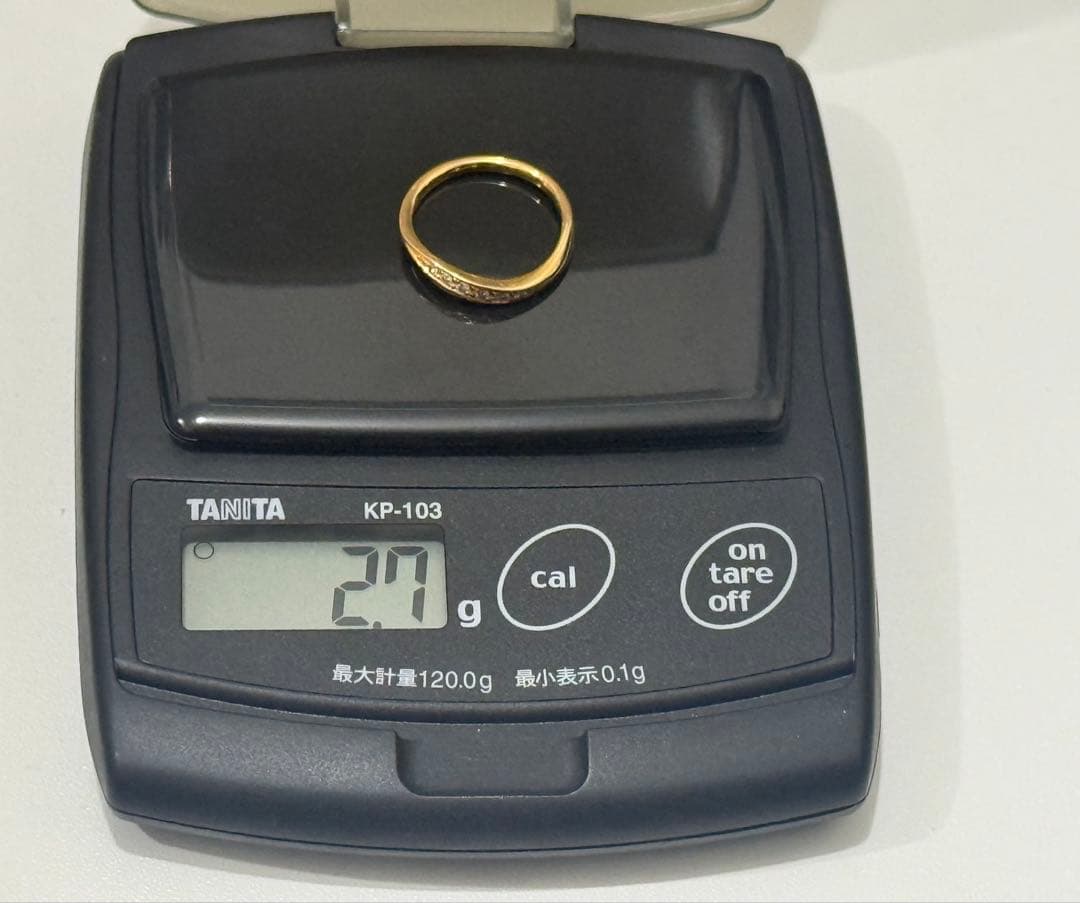 4℃k18 12号リング♪