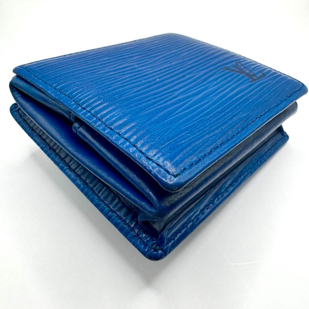 【✨極美品✨】LOUIS VUITTON 青 エピ ケース ブルー