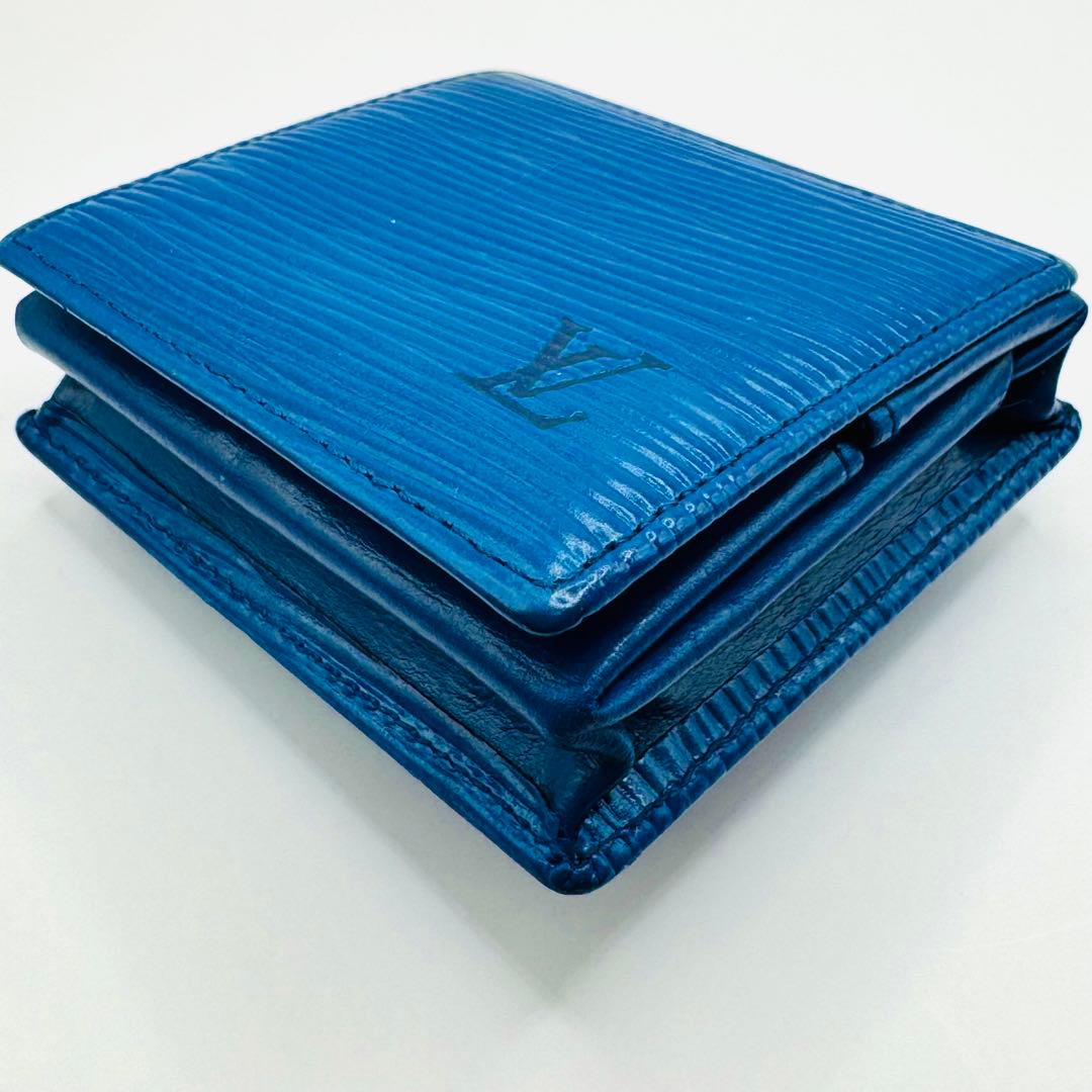【✨極美品✨】LOUIS VUITTON 青 エピ ケース ブルー