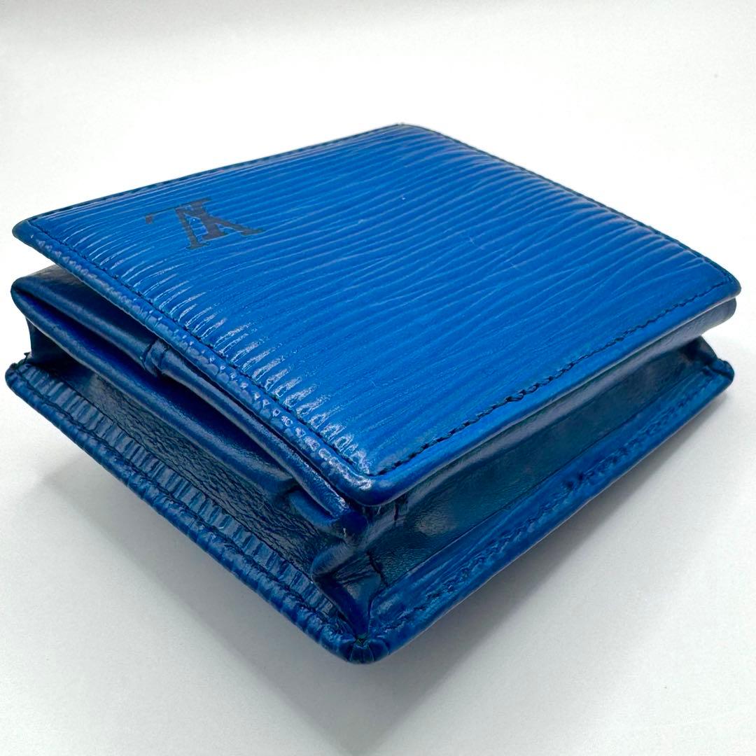 【✨極美品✨】LOUIS VUITTON 青 エピ ケース ブルー