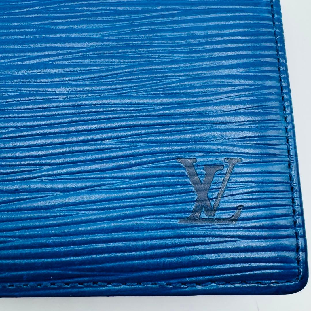 【✨極美品✨】LOUIS VUITTON 青 エピ ケース ブルー