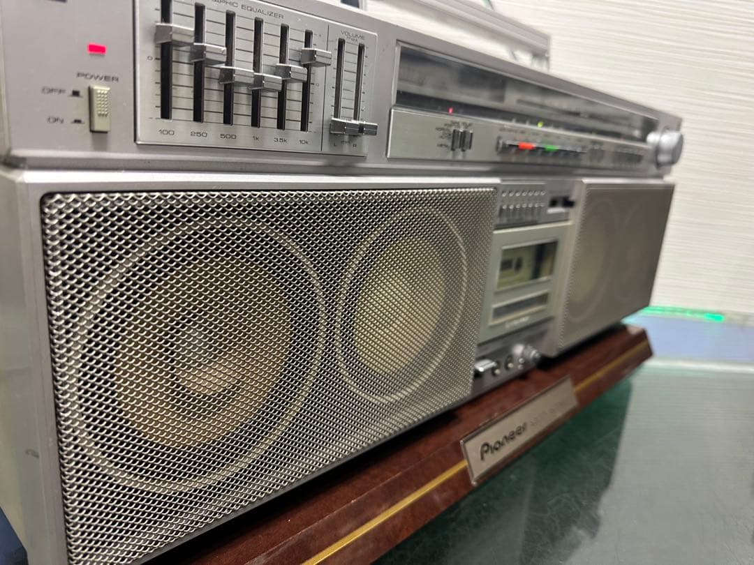 動作品PIONEER パイオニア ランナウェイ SK-900ラジカセ ラジオ