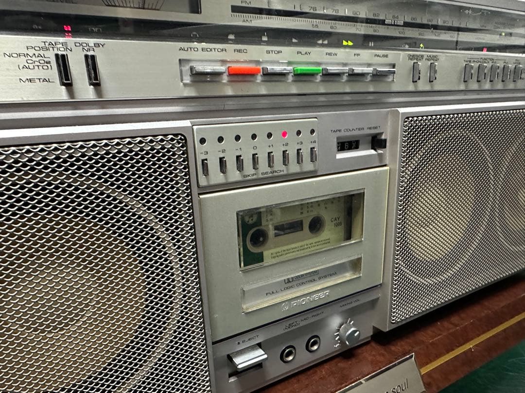 動作品PIONEER パイオニア ランナウェイ SK-900ラジカセ ラジオ