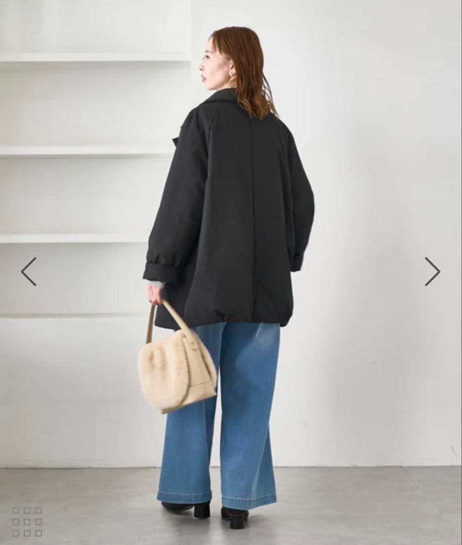 ROPE' PICNIC ロペピクニック　2WAY中綿テーラードコート