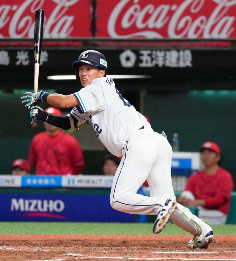 y*a様 埼玉西武ライオンズ　滝澤夏央　NPB バット 新マーク　SSK 62
