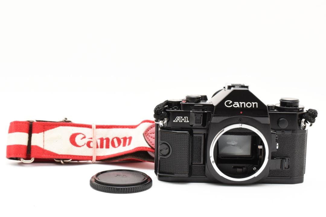 超美品 CANON キャノン A-1　フィルムカメラ モルト新品交換済 M020