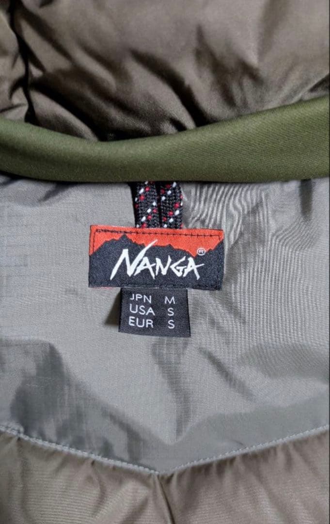 NANGA ナンガ　オーロラテックス ダウンジャケット M サイズ　モカグレー