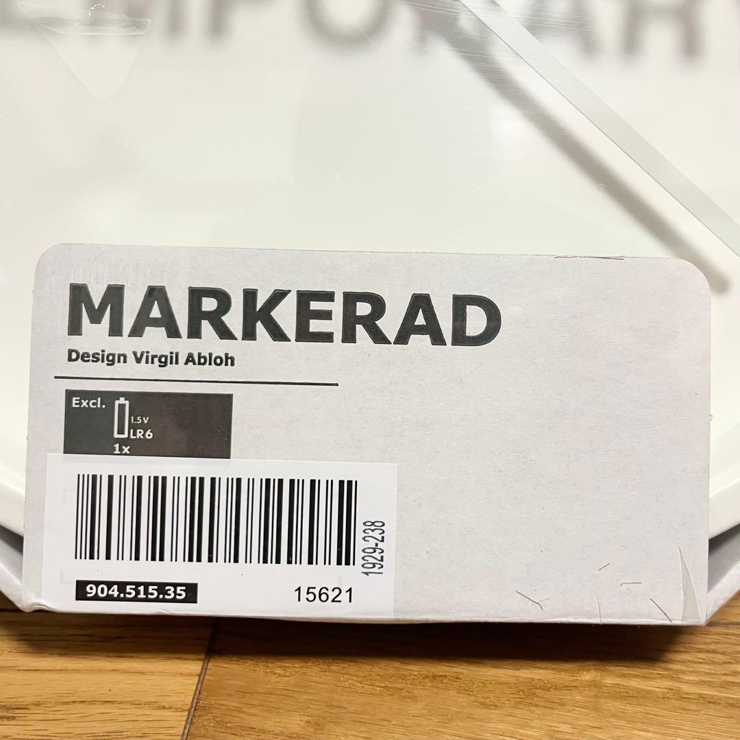 【新品未開封】IKEA×VIRGIL ABLOH ウォールクロック　壁掛け時計