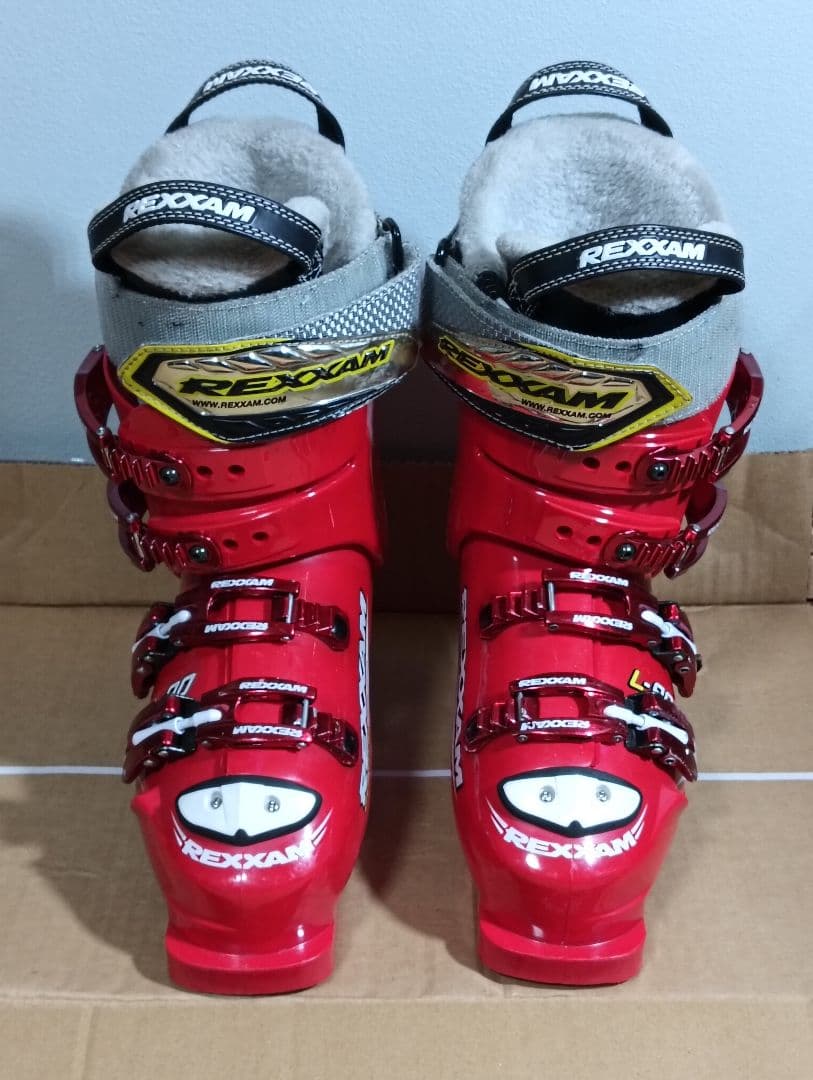 REXXAM LIBERO L90 スキー用ブーツ 赤