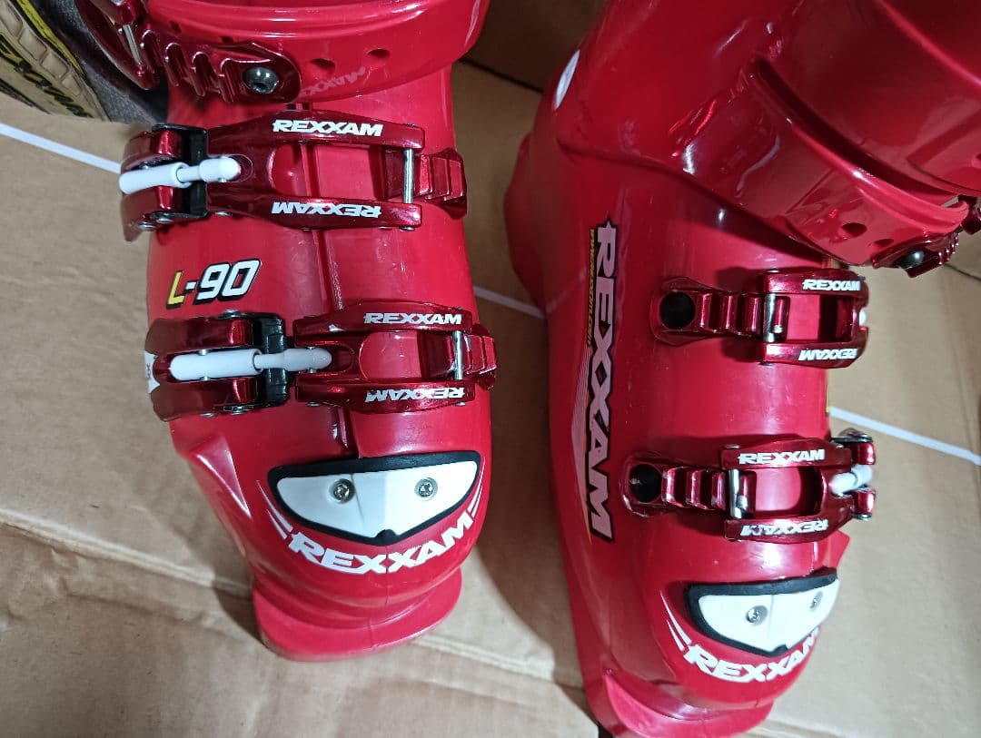 REXXAM LIBERO L90 スキー用ブーツ 赤