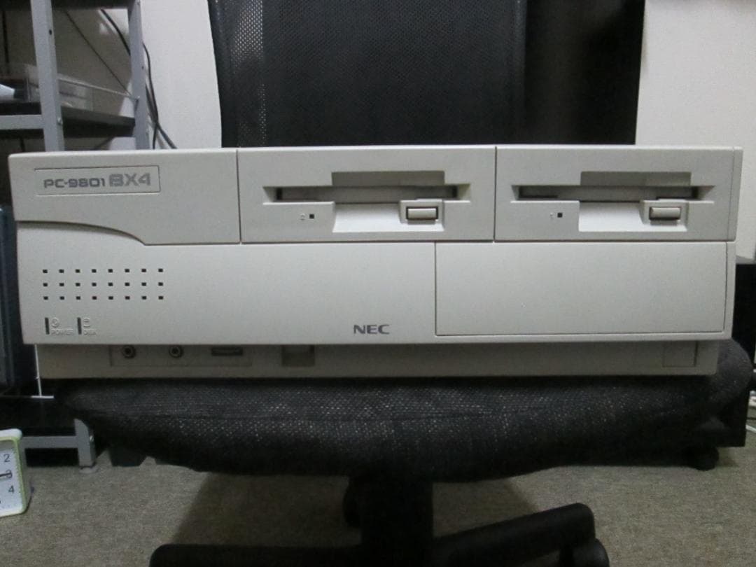 NEC PC-9801BX4 キーボード付き