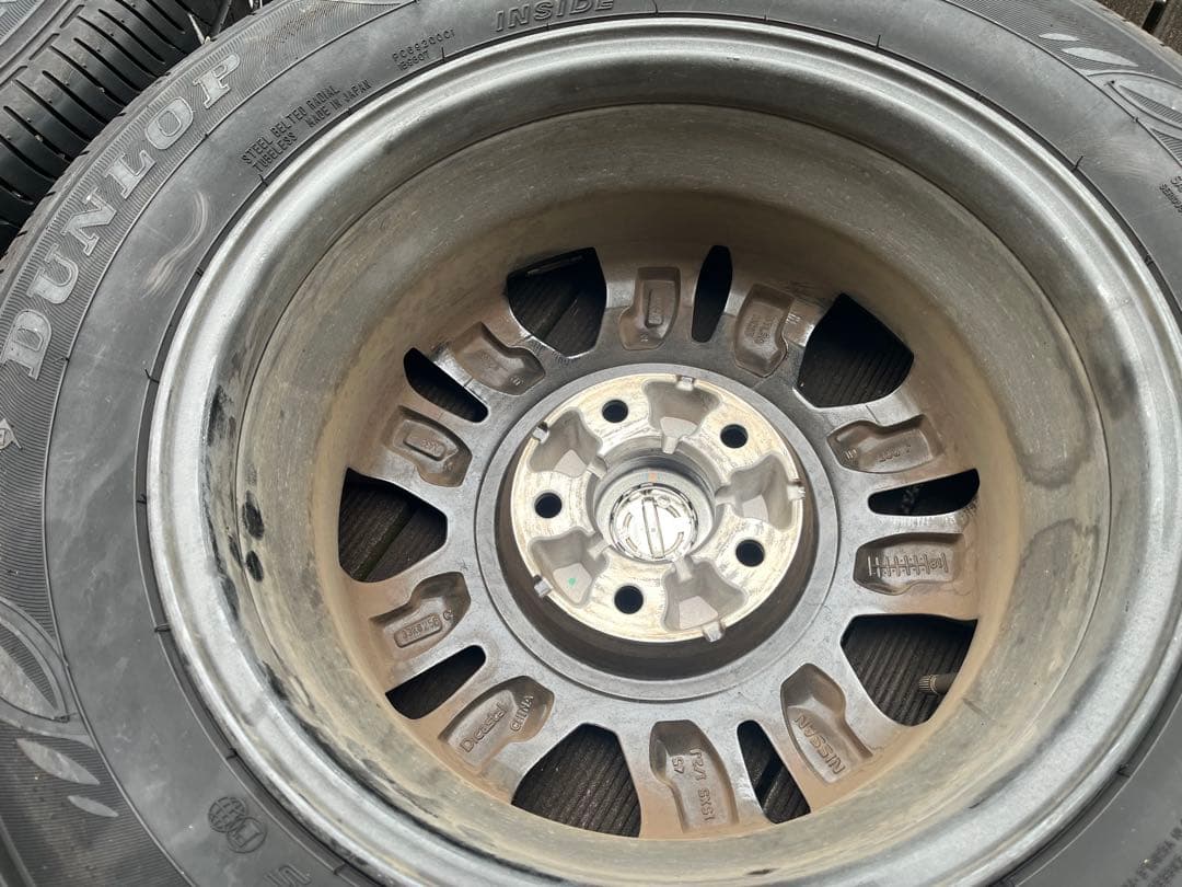 ★日産C27セレナ　e-power 純正アルミ&タイヤセット195/65/R15