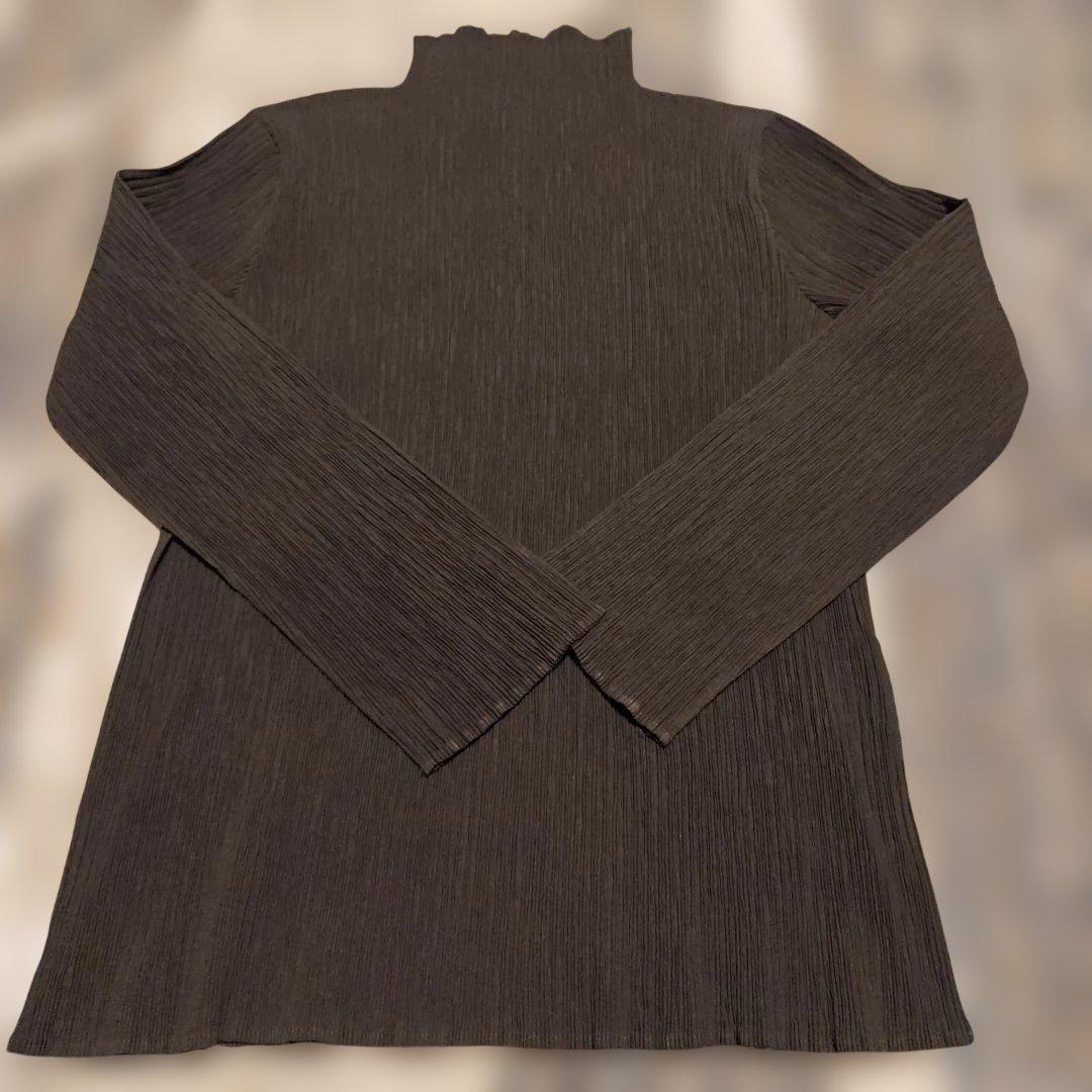 イッセイミヤケ　ハイネック　プリーツプリーズ