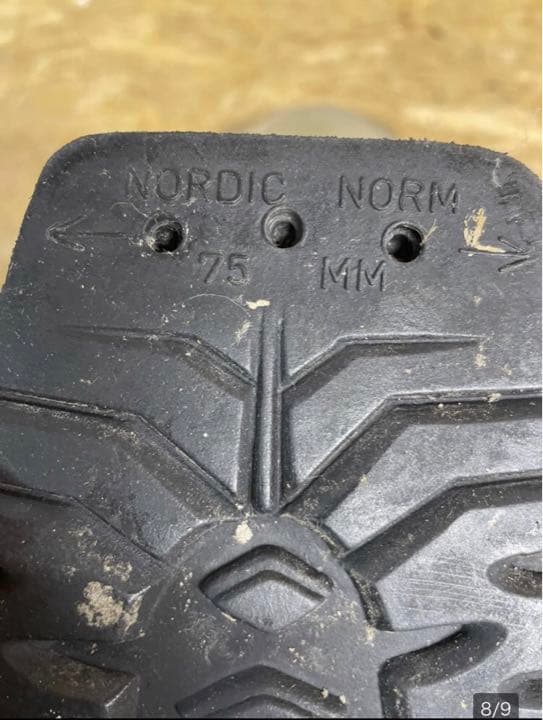 テレマークスキーブーツ　SCARPAスカルパT2 6シェル23cm程度　中古