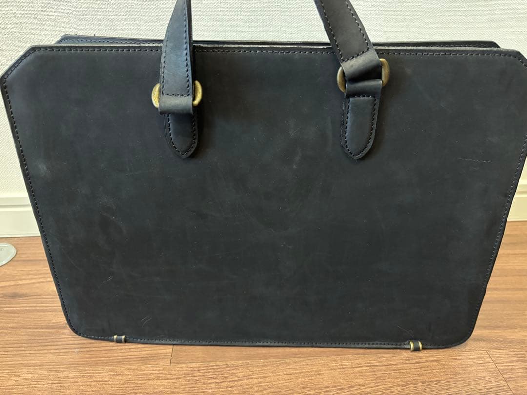 【極美品】定価11.6万 ココマイスター ビジネスバッグ ナポレオンカーフ 黒