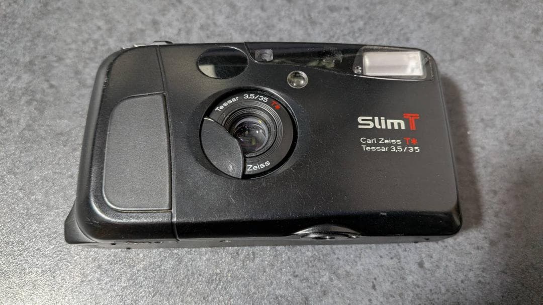 【ジャンク品】KYOCERA 京セラ Slim T コンパクトフィルムカメラ