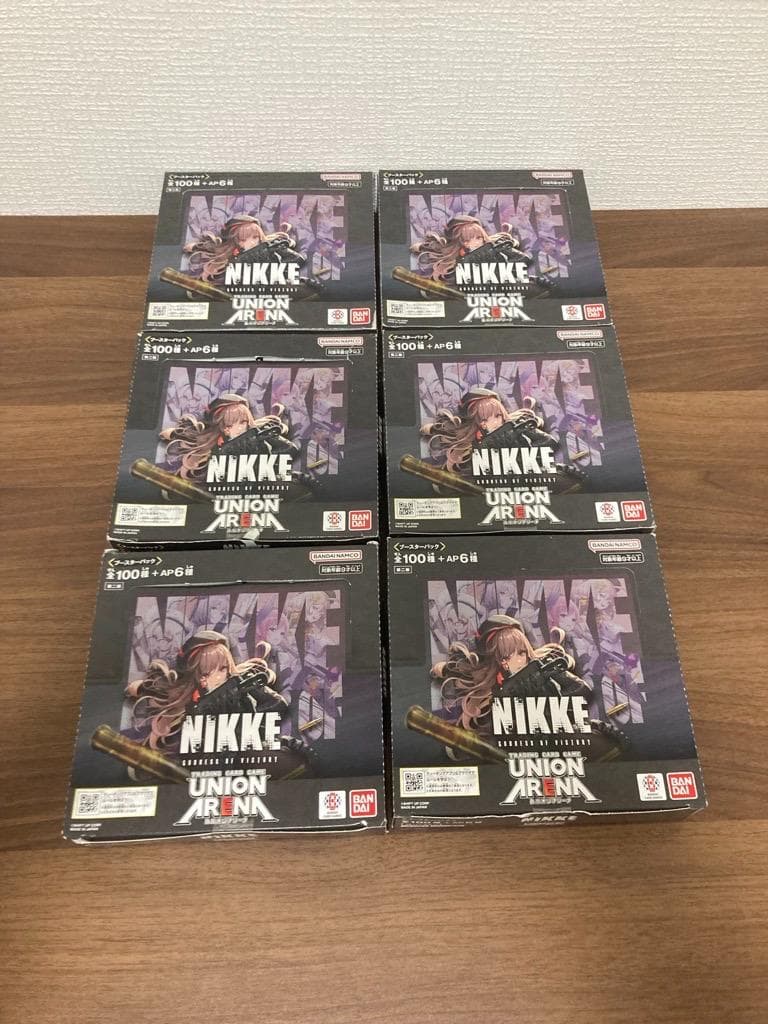 UNION ARENA ブースターパック 勝利の女神：NIKKE 6 box