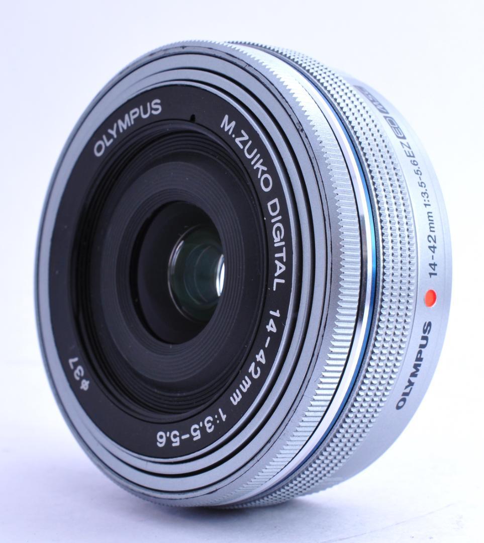 OLYMPUS M.ZUIKO ED14-42mmF3.5-5.6EZ シルバー