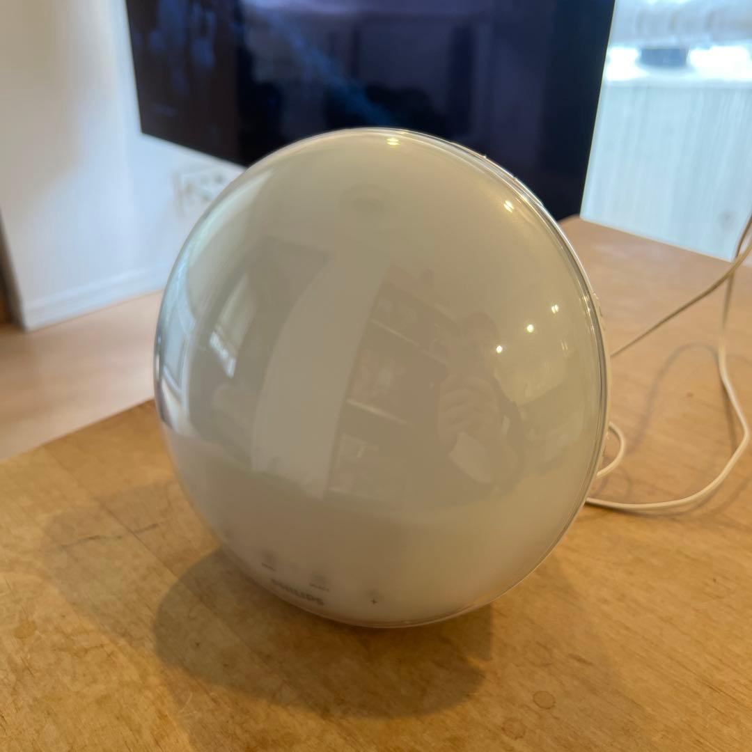 【美品•故障なし】Philips Smart Sleep 球形置時計