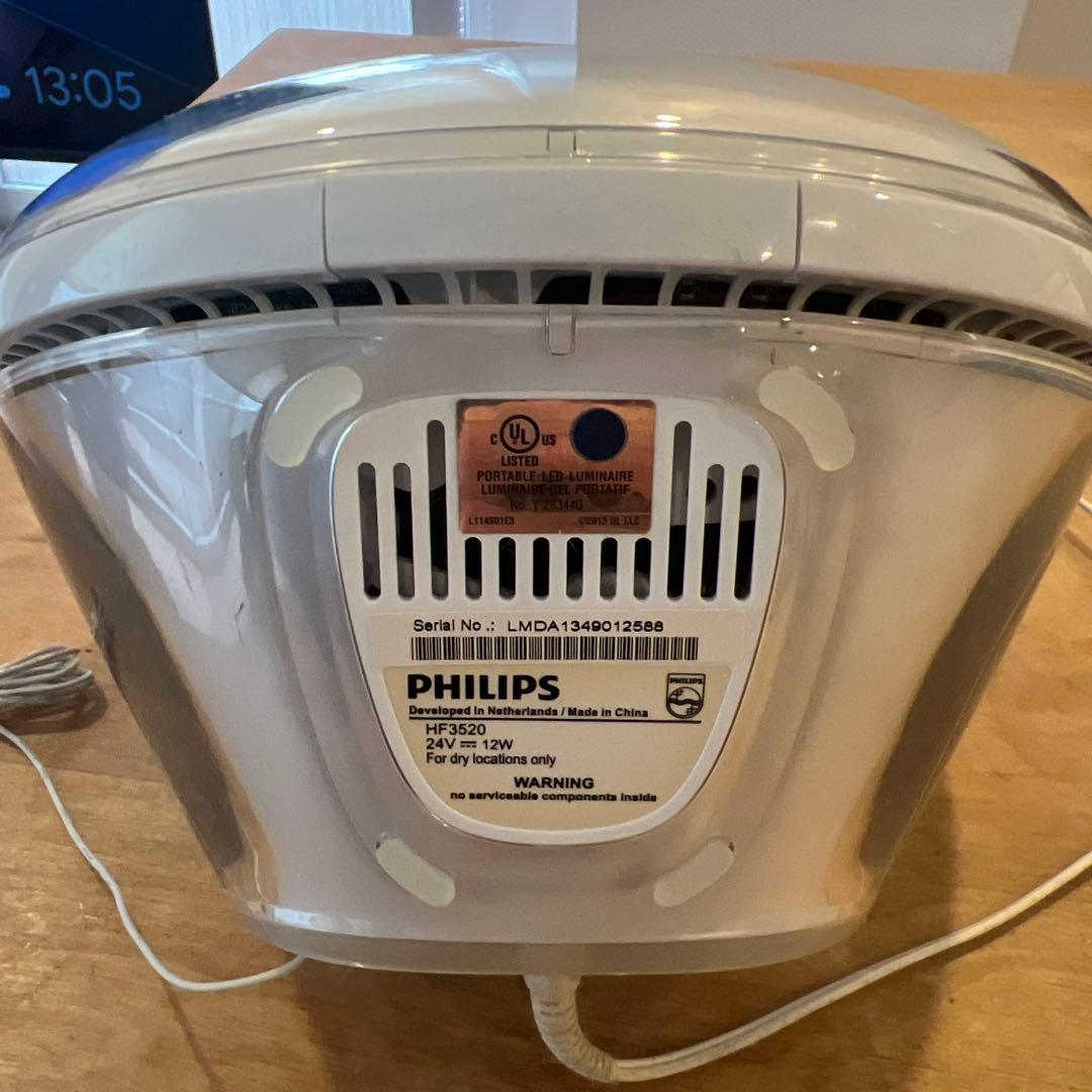 【美品•故障なし】Philips Smart Sleep 球形置時計