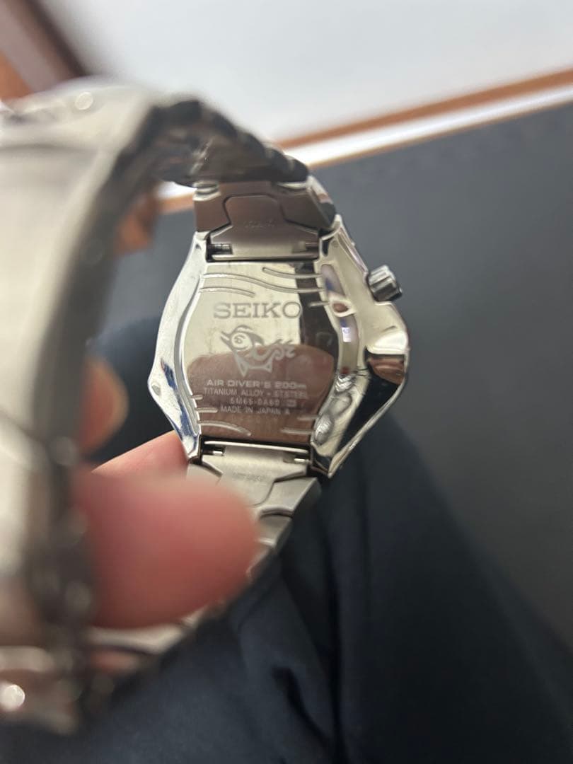 SEIKO プロスペックス マリンマスター キネティック チタニウム 200m