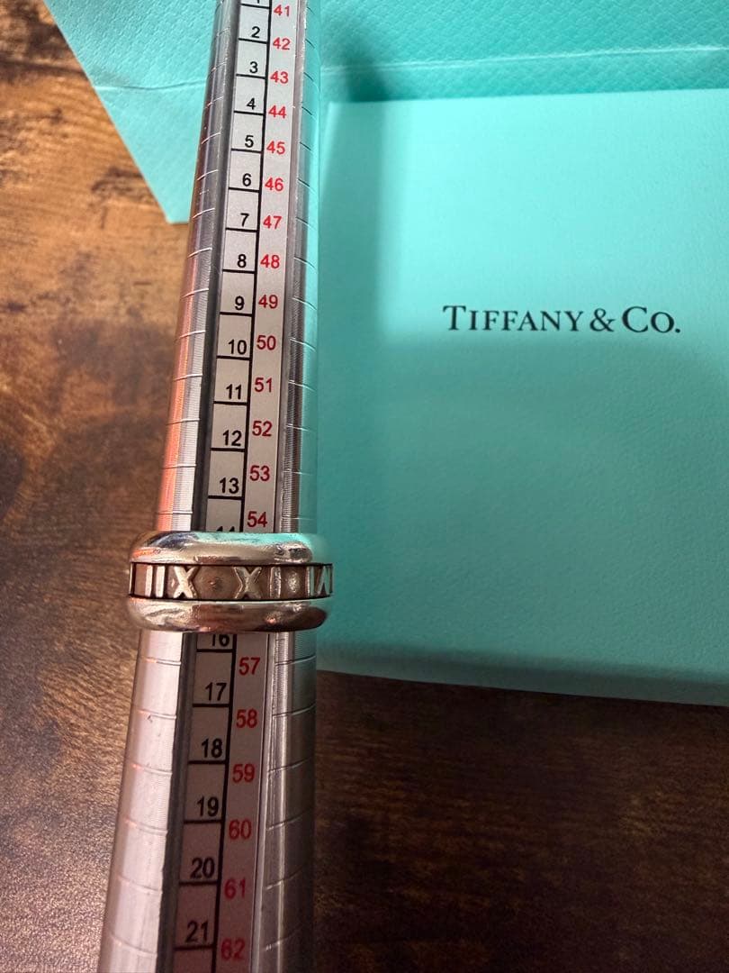 Tiffany&Co. ティファニー　アトラスリングワイド　15号