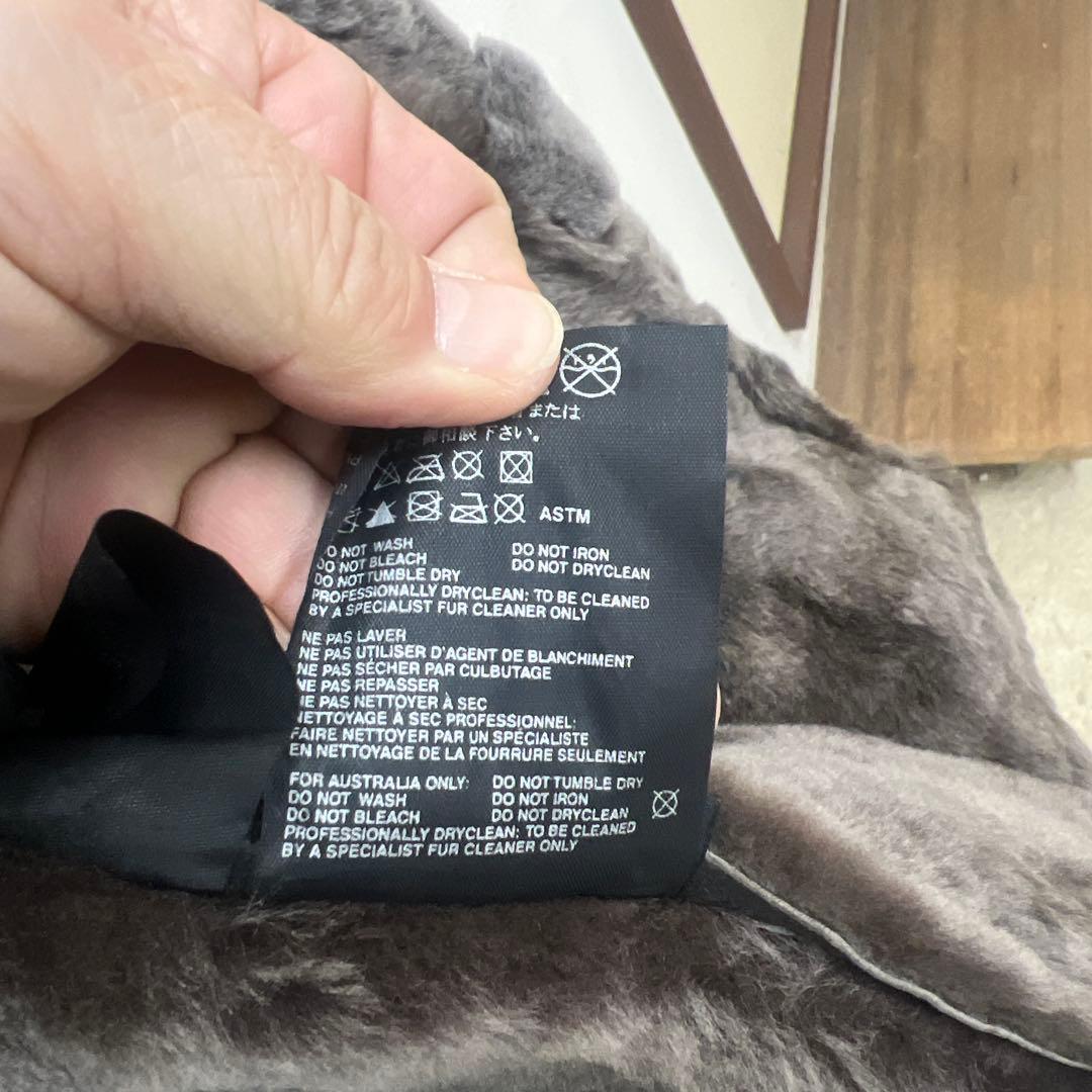 J*1様 超高級世界数枚生産丸の内店購入PRADAムートンハーフコート46サイズ