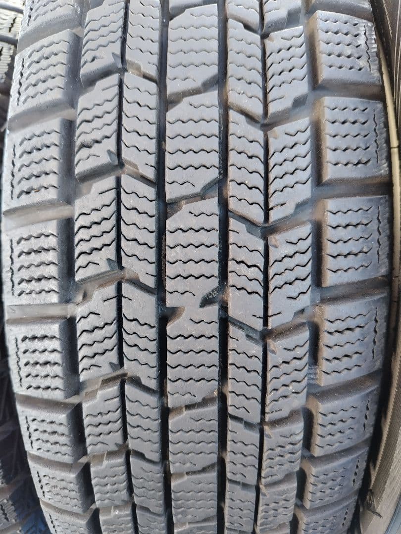 165/65R14【1/2】スタッドレスタイヤ、スチールホイール付、2本分割