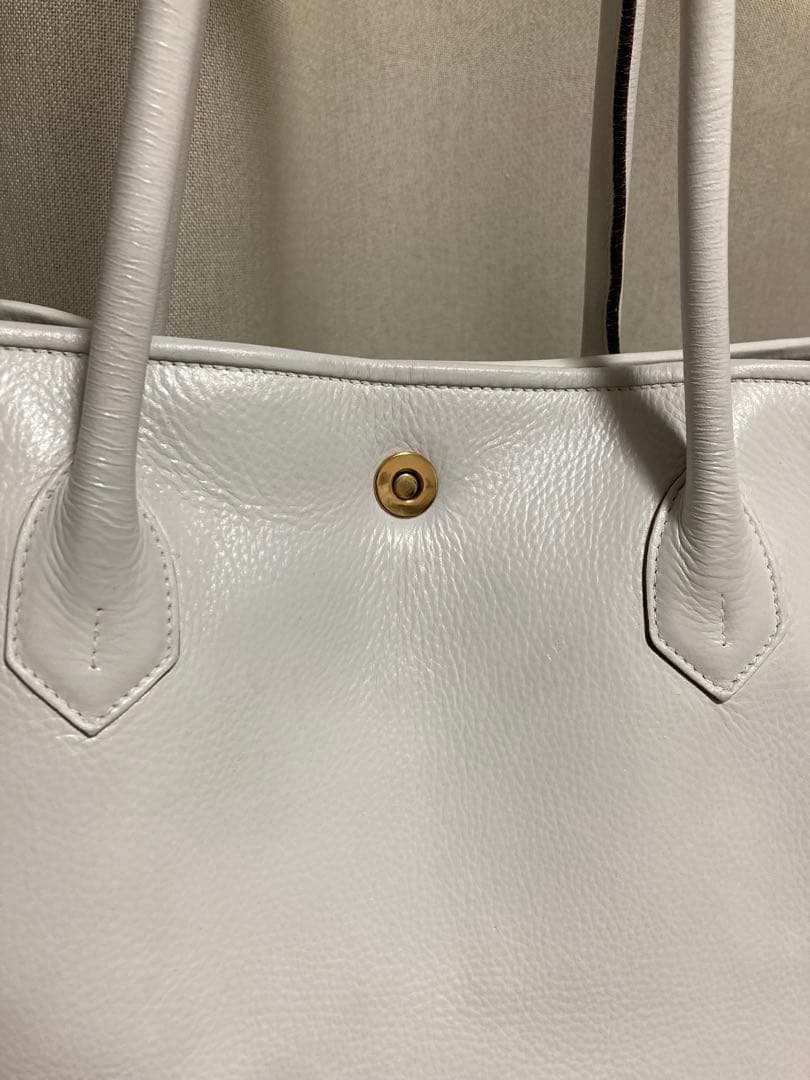 サ*ク様 シセイ チセイ トートバッグ 白 ホワイト 941