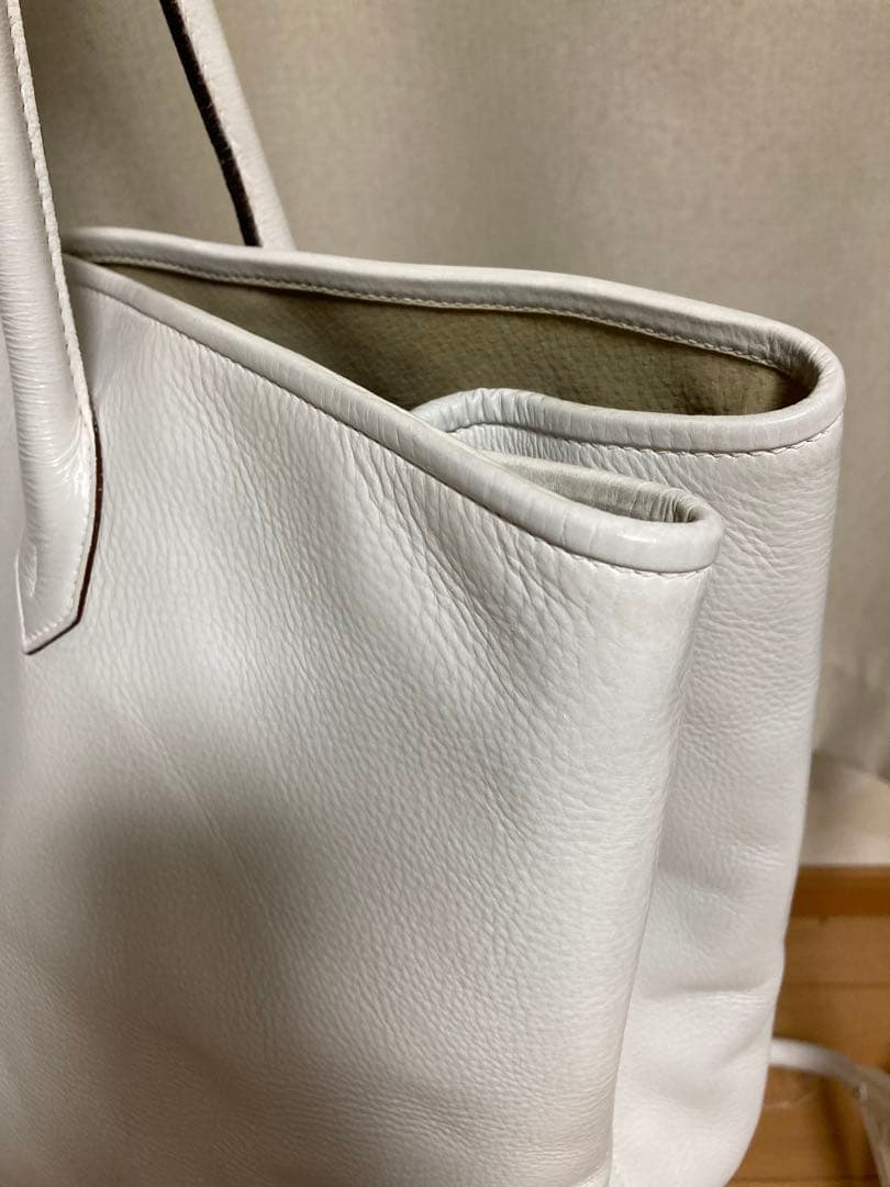 サ*ク様 シセイ チセイ トートバッグ 白 ホワイト 941