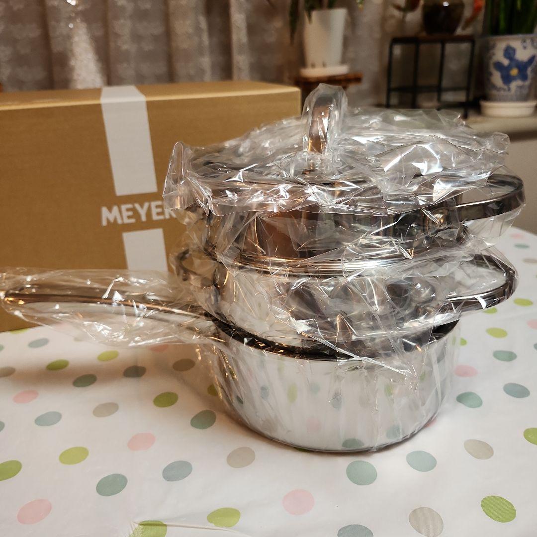 【新品未使用】MEYER マイヤー ４ピースセット 18cm