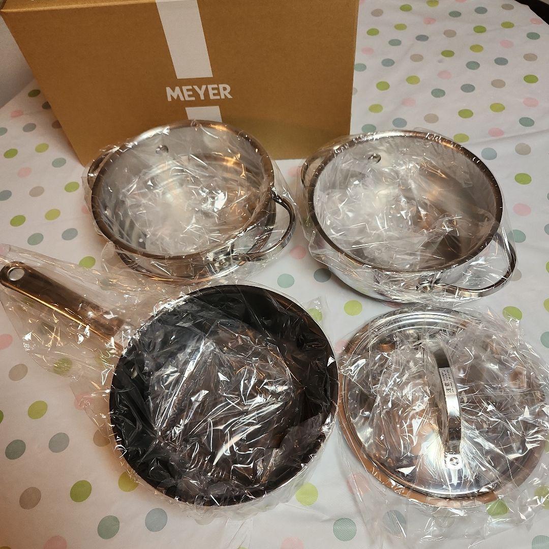 【新品未使用】MEYER マイヤー ４ピースセット 18cm