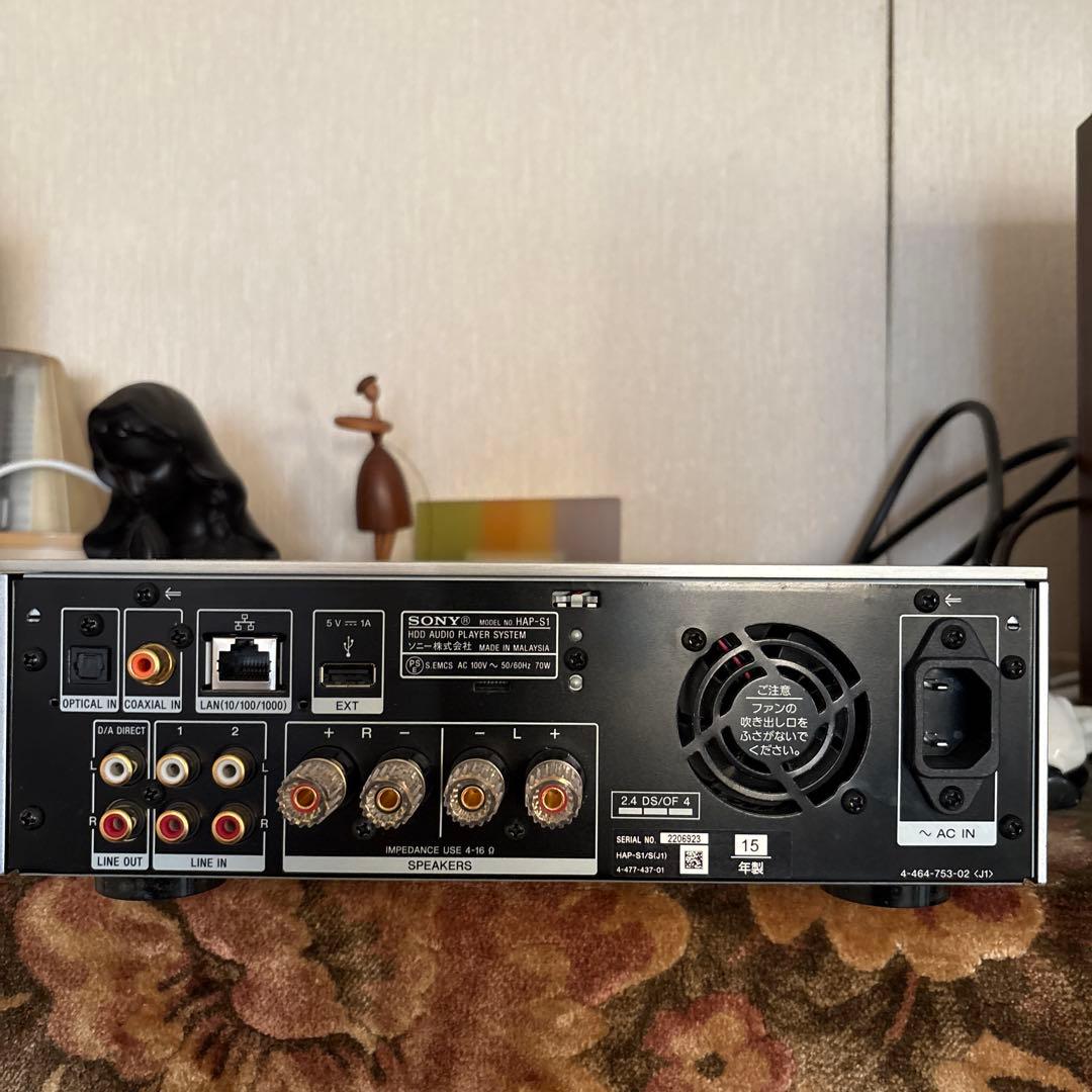 SONY HAP-S1 ハードディスクオーディオプレーヤーシステム