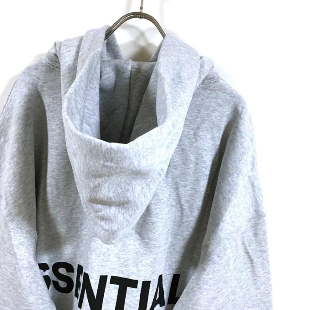 新品 FOG ESSENTIALS エフオージー パーカー メンズ グレー L