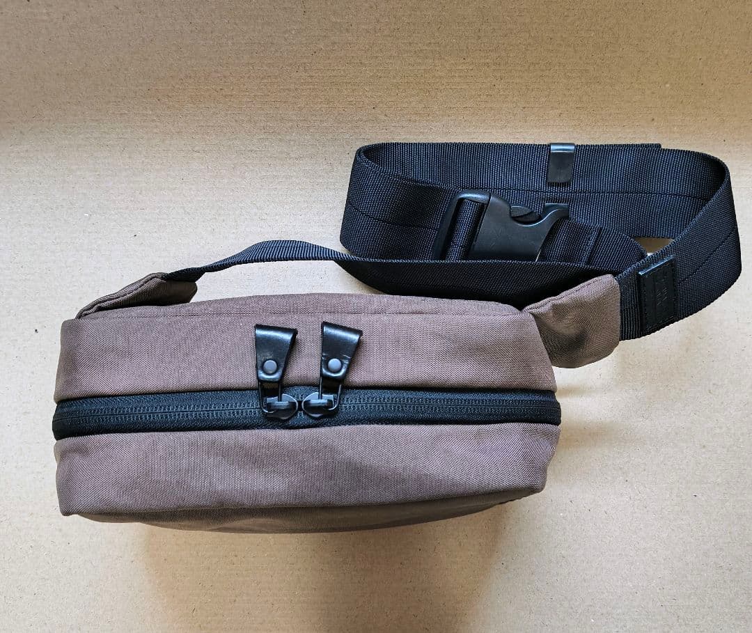 カワニシカバン　ボディバッグ　lauff​［ラフ］​　オニベジブラウン