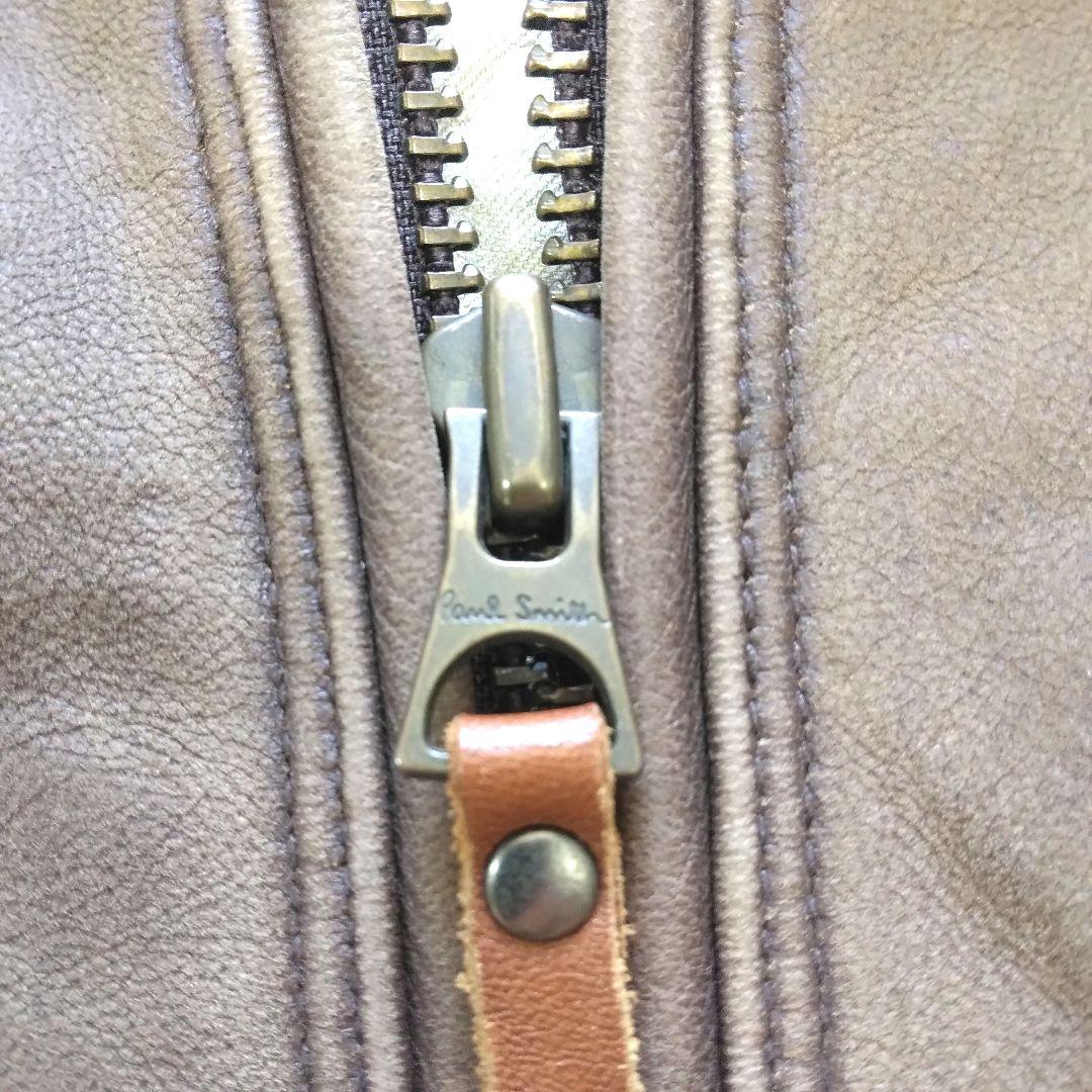 Paul Smith ポールスミス 羊革 リアルレザー 本革 ジャケット M